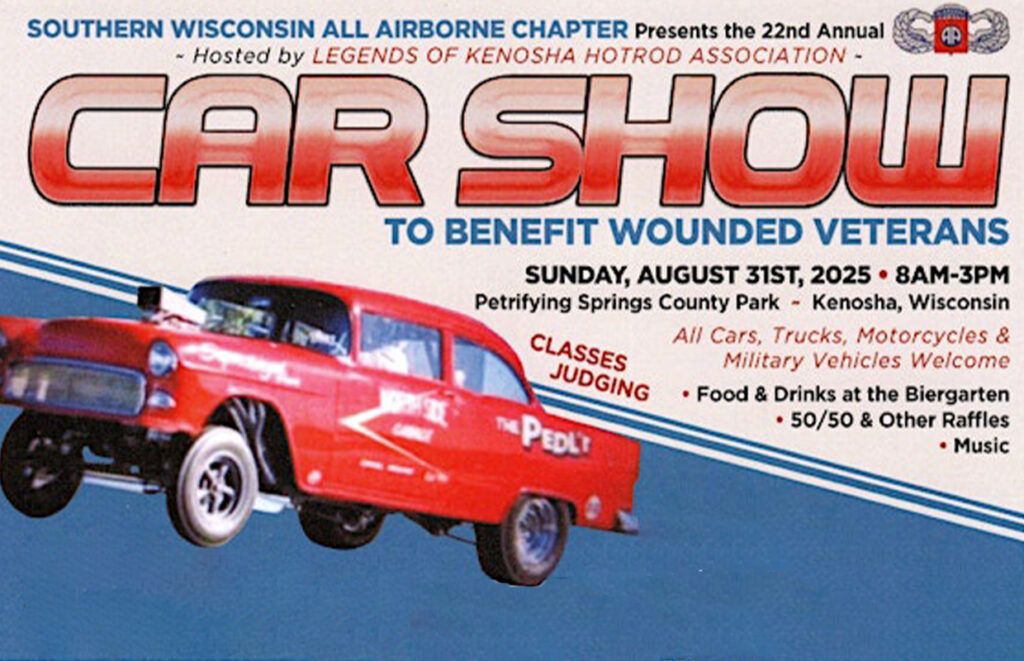 22nd Annual Southern Wisconsin All Airborne Chapter Car Show - Pure ...